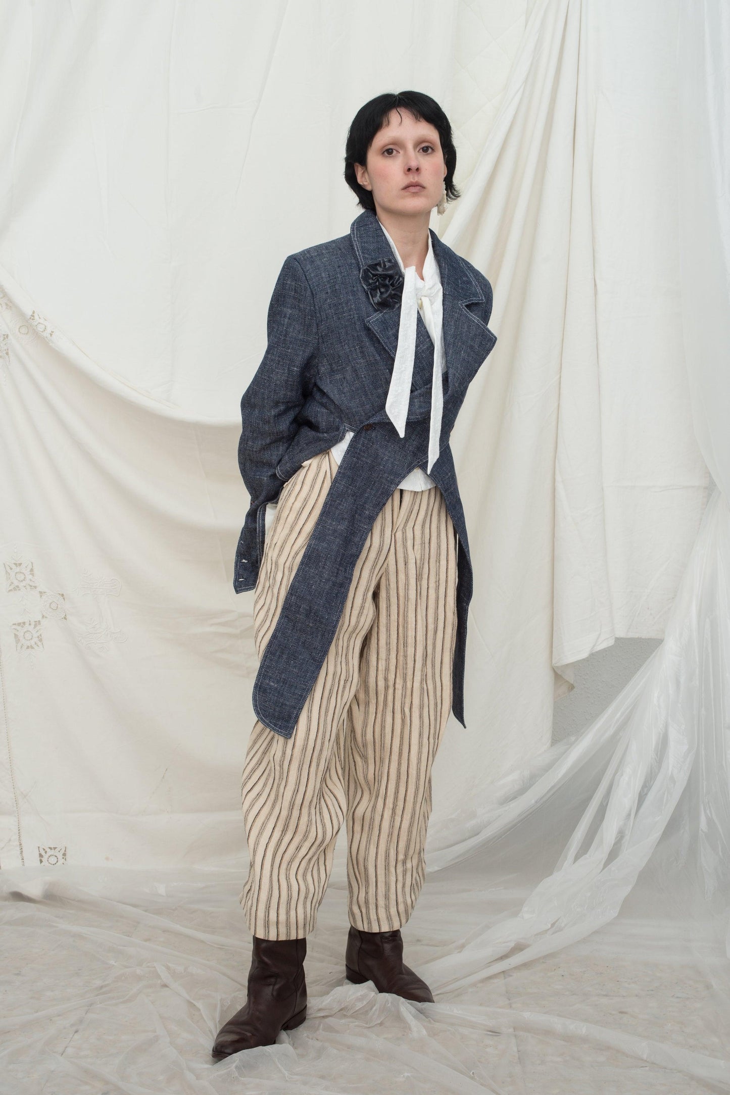 CHAQUETA GURASO AZUL MARINO
