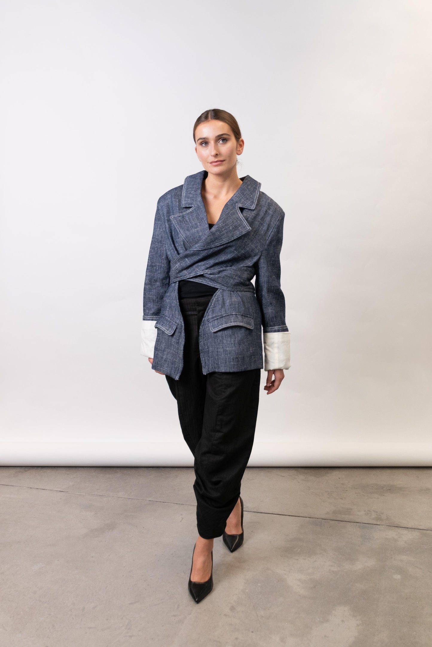 CHAQUETA GURASO AZUL MARINO