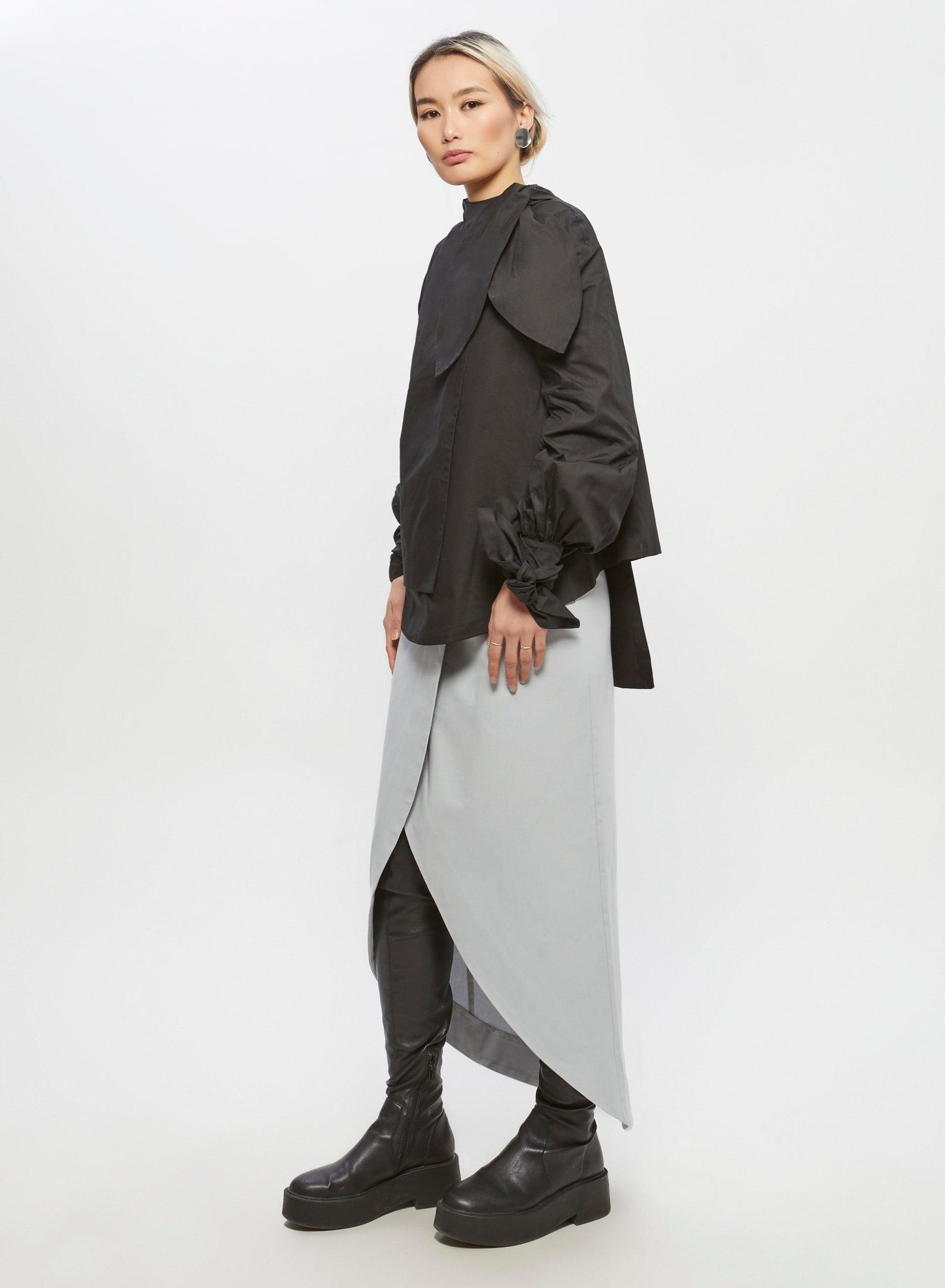 ARTIC BLUE TULIPAN SKIRT - BIAAF LAB