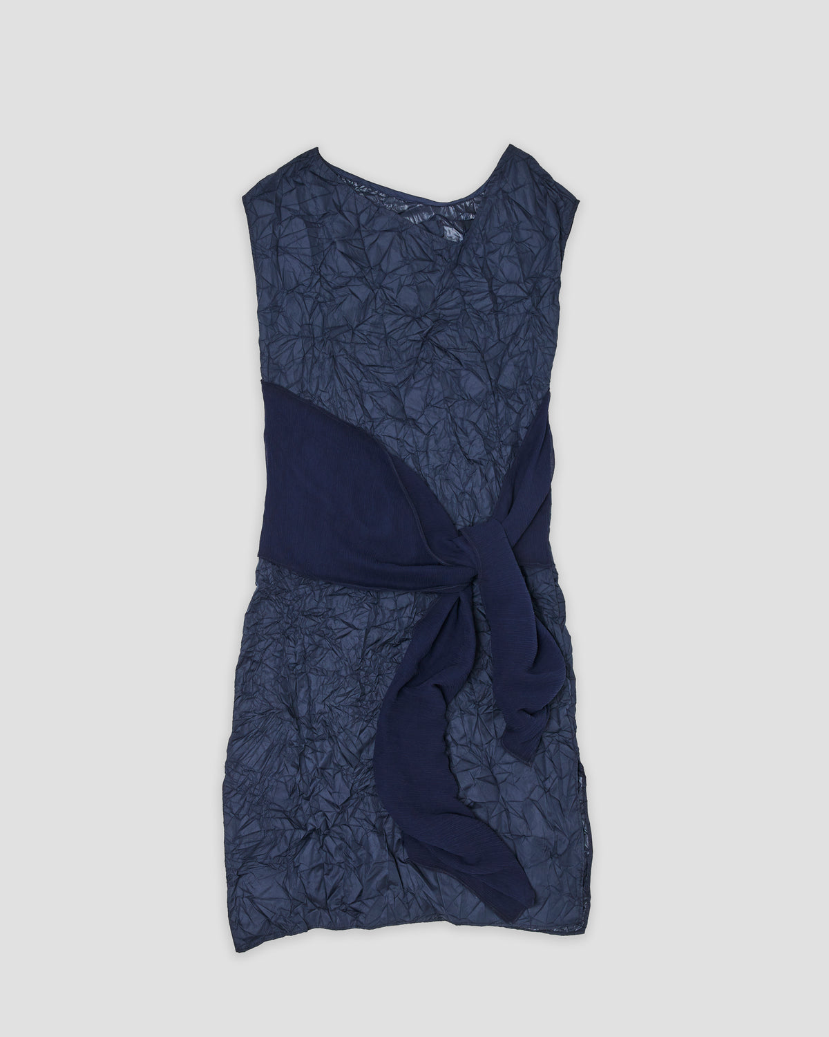 WRAP blue dress