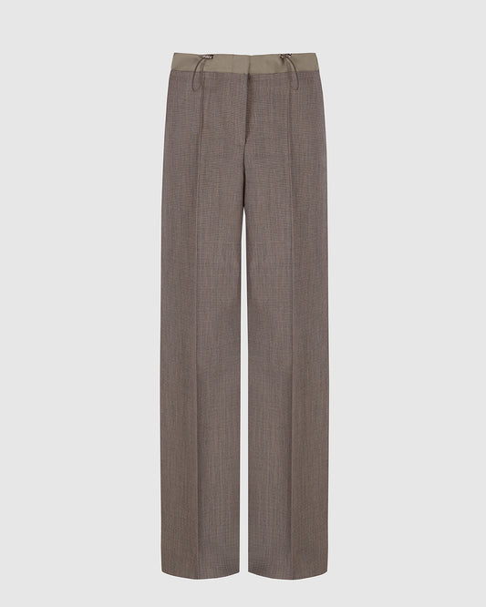 TAILORED TROUSERS IN VIRGIN WOOL