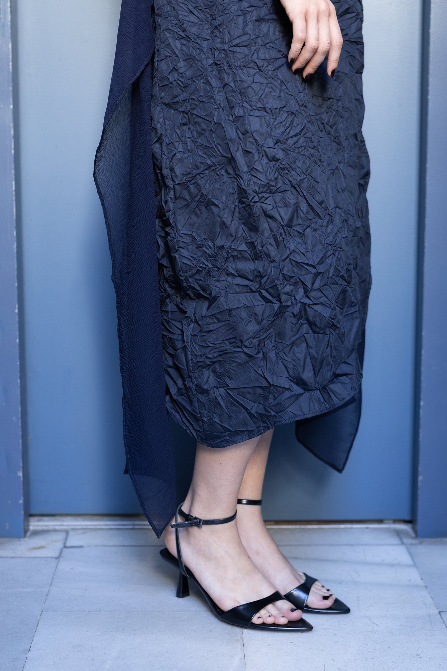 CRASH blue skirt