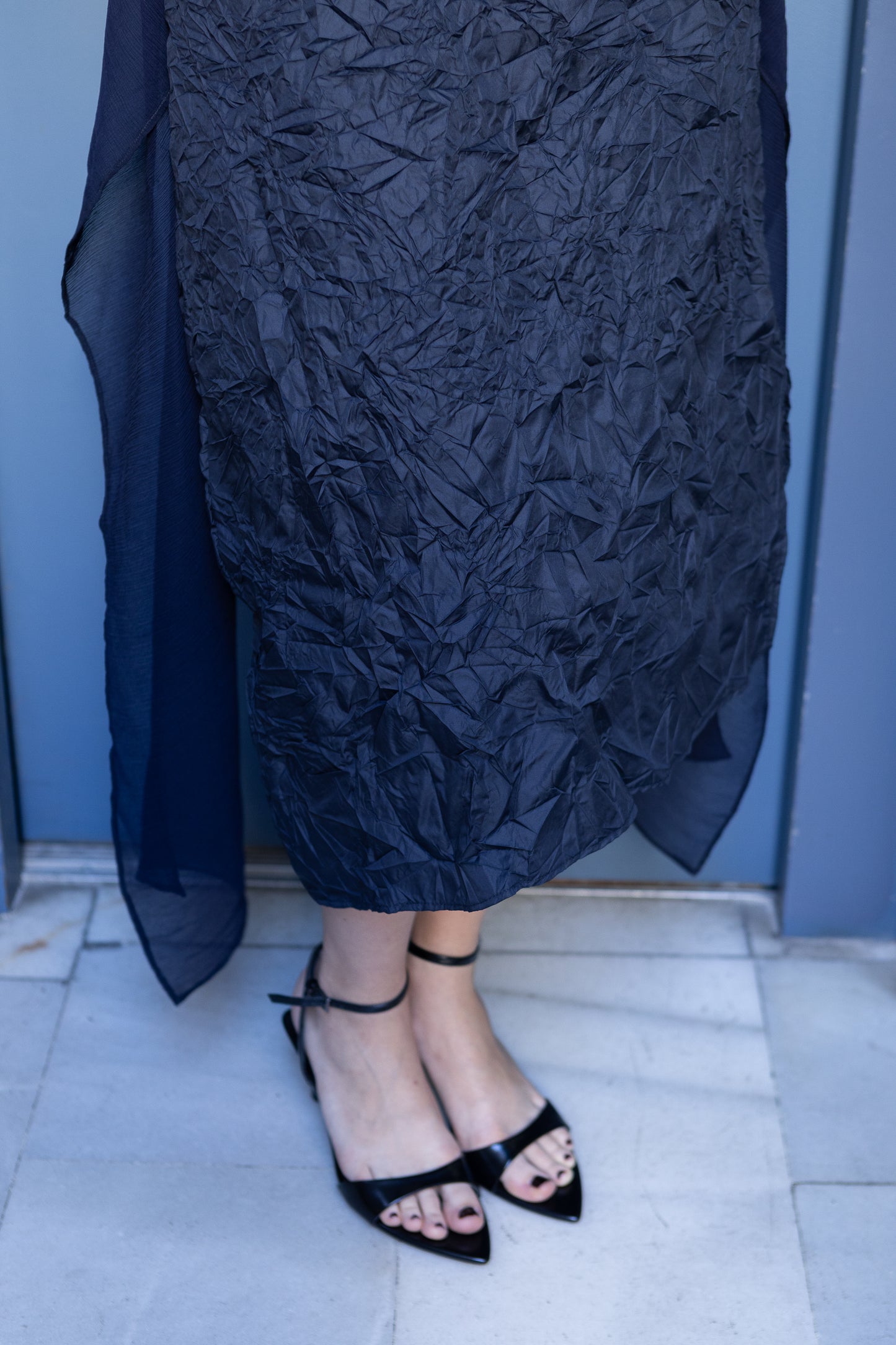 CRASH blue skirt