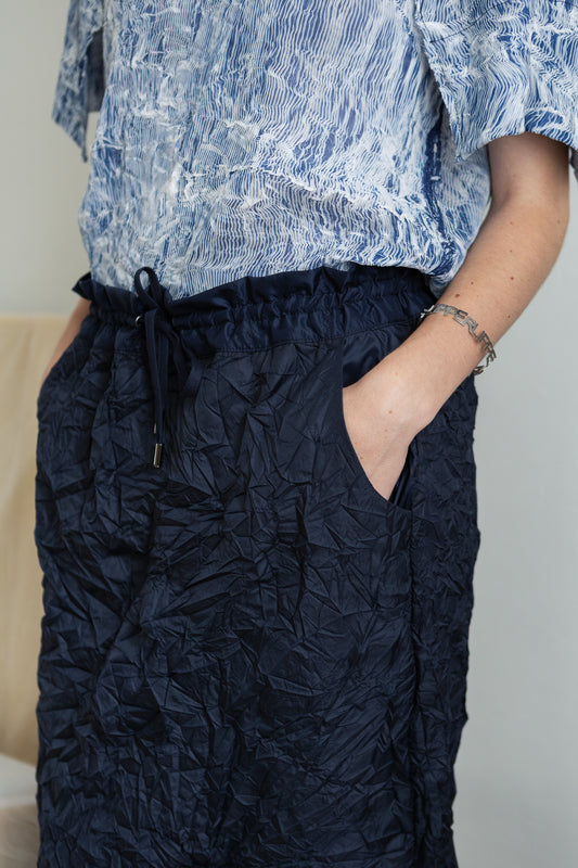 CRASH blue skirt