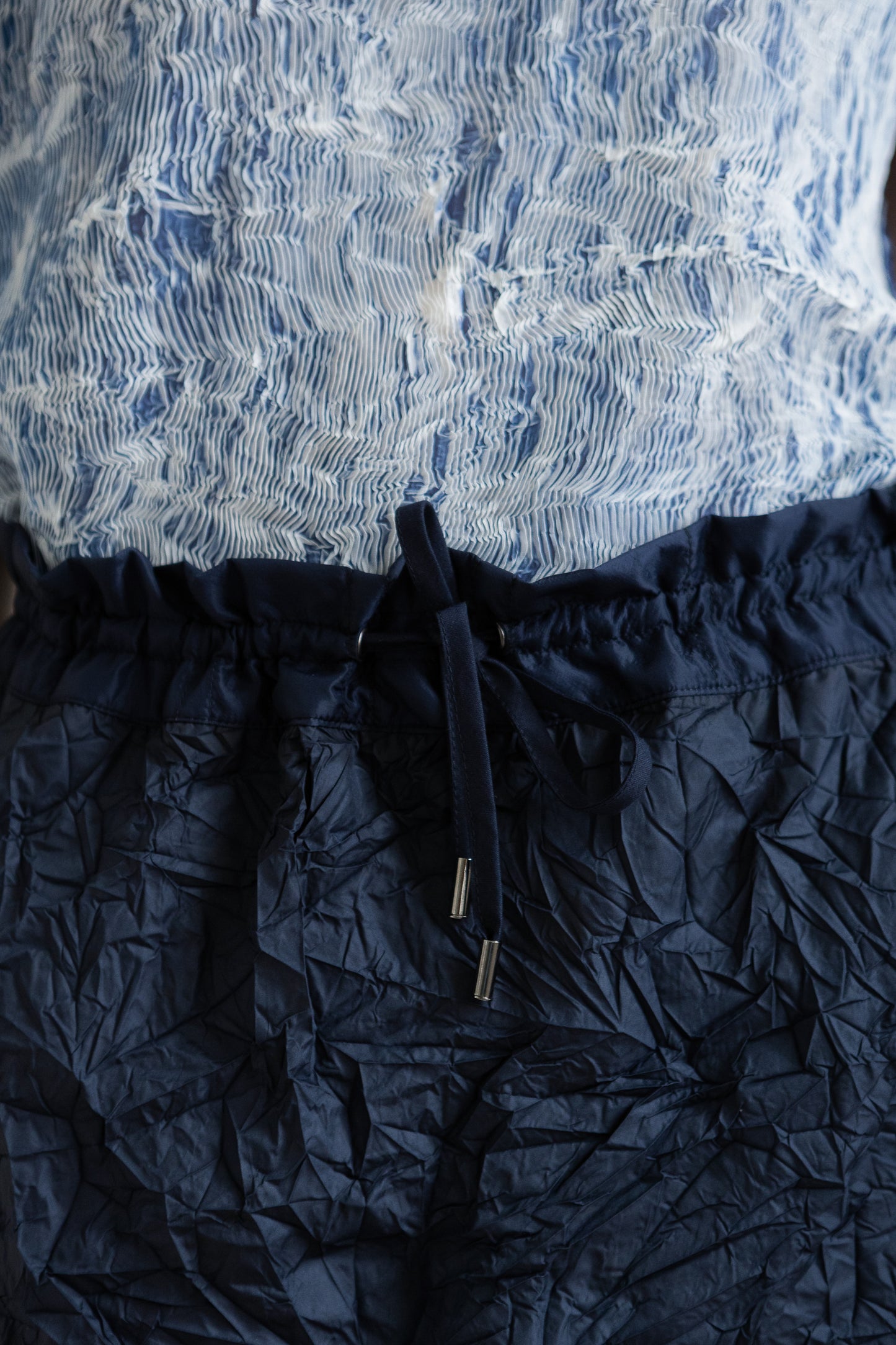 OPEN pleat shirt