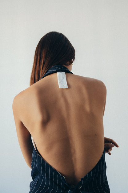 CHALECO AITA RAYAS NEGRAS