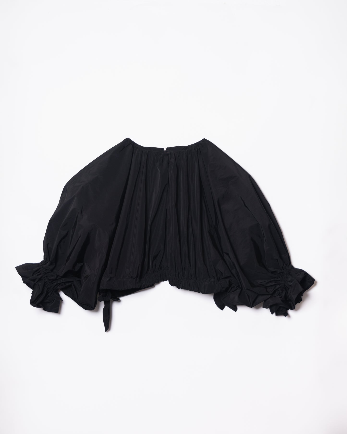 ABRIGO BOMBER - NEGRO MANGAS GRANDES