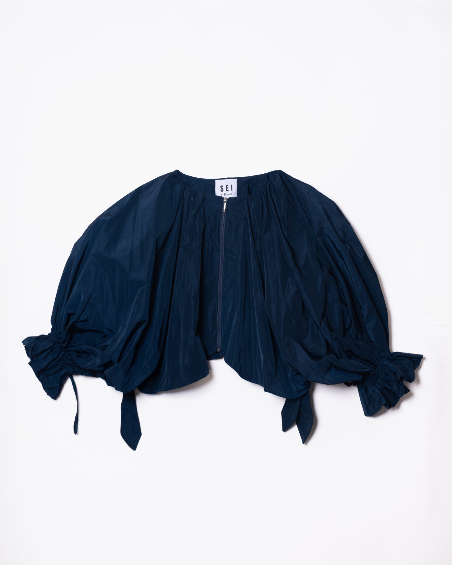 ABRIGO BOMBER - NEGRO MANGAS GRANDES