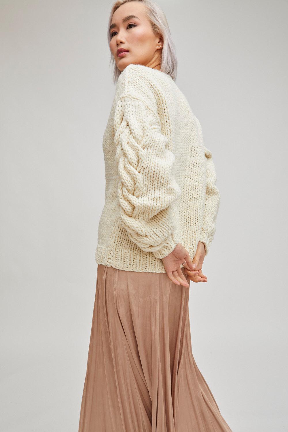 JERSEY CABLE KNIT - BIAAF LAB