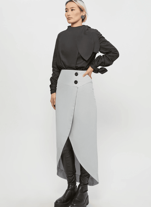 ARTIC BLUE TULIPAN SKIRT - BIAAF LAB